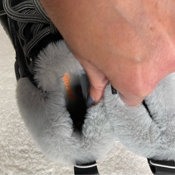 J Sport by Jambu Duck Boots Mary Ankle Rain Waterproof Vegan New Black Size 7 - Picture 4 of 10